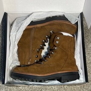 Nine West Ivona Toffee Boots Women’s 7.5